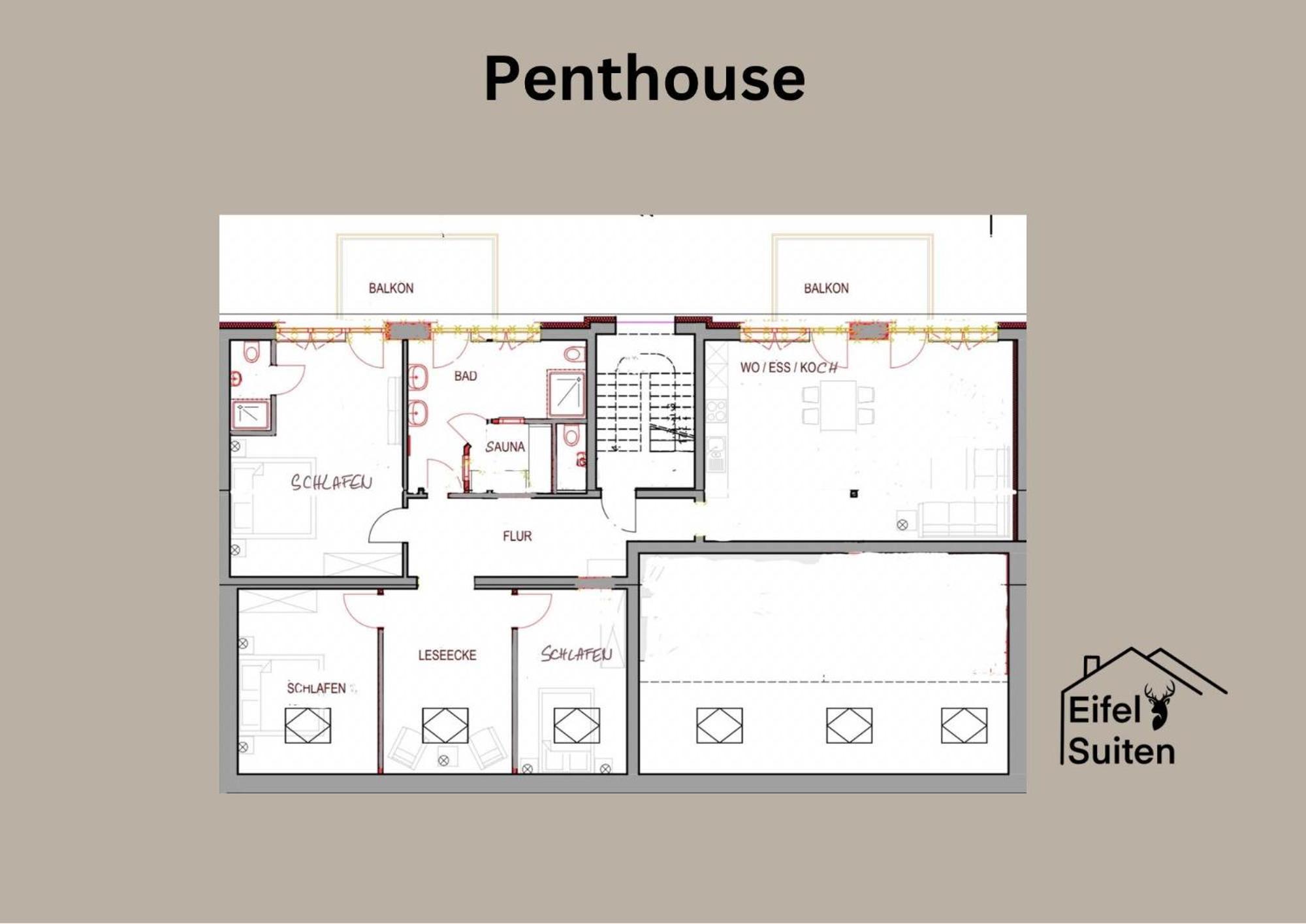 Apartment Eifelsuiten - Mit Sauna, Kamin Und Balkon In Der Vulkaneifel - Kerpen Loogh *